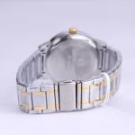 بند ساعت عقربه ای نیوی فورس مردانه فلزی نقره ای طلایی 9254/2