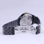 قفل ساعت مچی عقربه ای نیوی فورس مردانه فلزی مشکی NF 9255/4