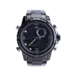 ساعت مچی مردانه نیوی فورس فلزی مشکی دو زمانه NF 9257/2