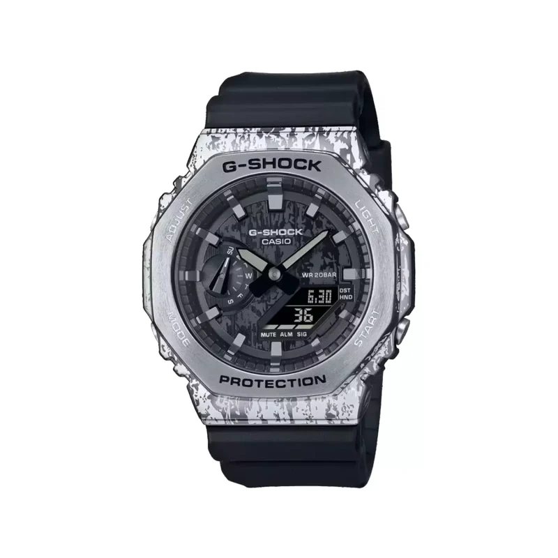 ساعت مچی کاسیو جی شاک مردانه مشکی دو زمانه GM-2100GC-1ADR 1 ساعت مچی کاسیو جی شاک مردانه مشکی دو زمانه GM-2100GC-1ADR