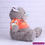 عروسک پولیشی خرس طوسی تولدی