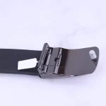 سگک کمربند پلاکی چرم طبیعی مردانه مشکی meusimo dntal