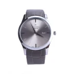 ساعت عقربه ای رومانسون مردانه بند چرم طوسی G1533/6