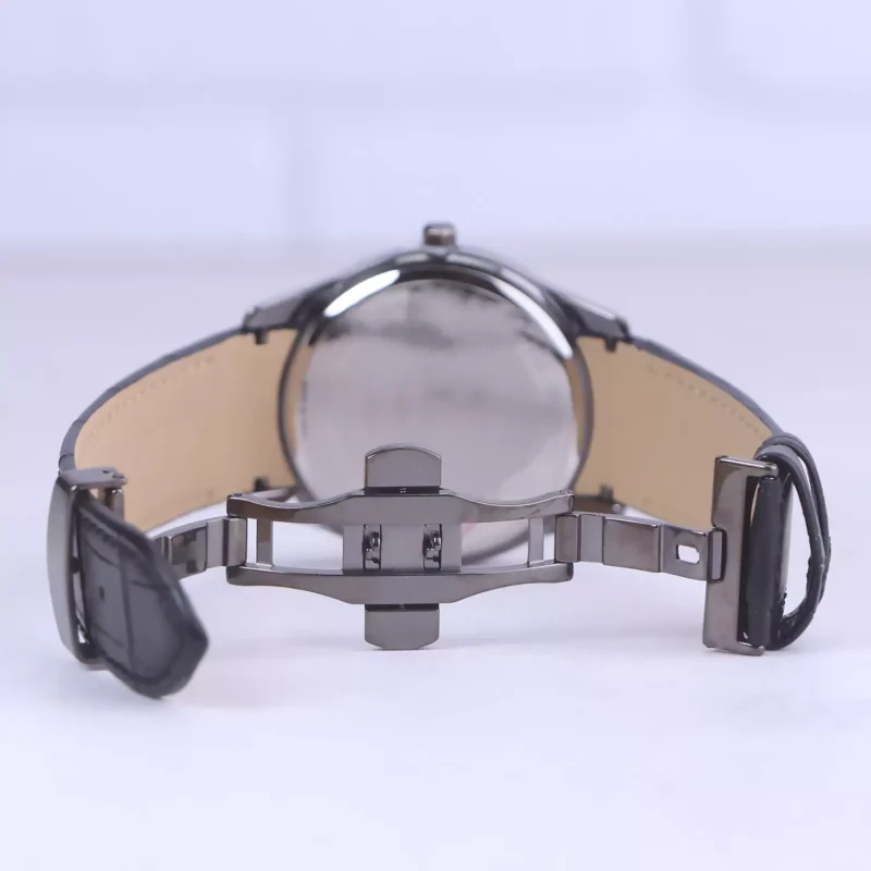 ساعت مچی رومانسون مردانه بند چرم مشکی قاب گان G1534/3 2 نمای باز ساعت مچی رومانسون مردانه بند چرم مشکی قاب گان G1534/3