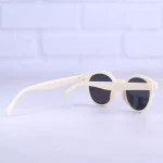 دسته عینک آفتابی سانتیاگو بچگانه فریم گرد کرم 5035/57
