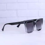عدسی عینک آفتابی شنل زنانه فریم پروانه ای مشکی پلاریزه P 2342/1