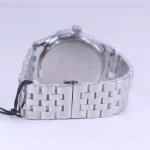 بند ساعت مچی سیتیزن فلزی مردانه نقره ای صفحه مشکی 1/2-2025