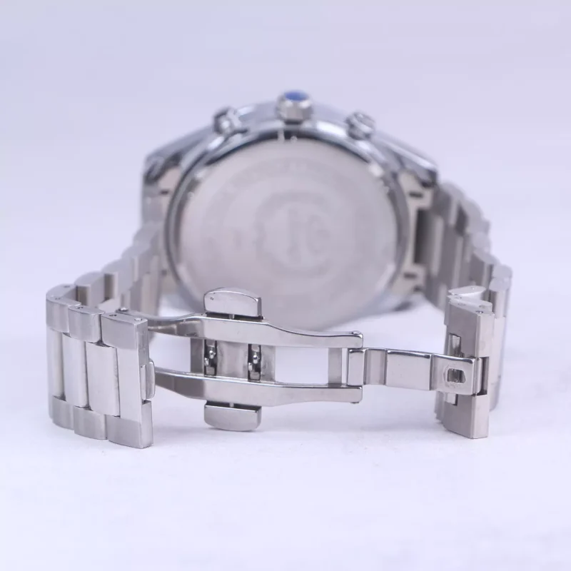 ساعت مچی الگانس مردانه فلزی نقره ای صفحه مشکی G 3204/1 2 قفل ساعت مچی الگانس مردانه فلزی نقره ای صفحه مشکی G 3204/1
