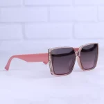 عدسی عینک آفتابی زنانه فریم مربع صورتی پلاریزه P 858947/3