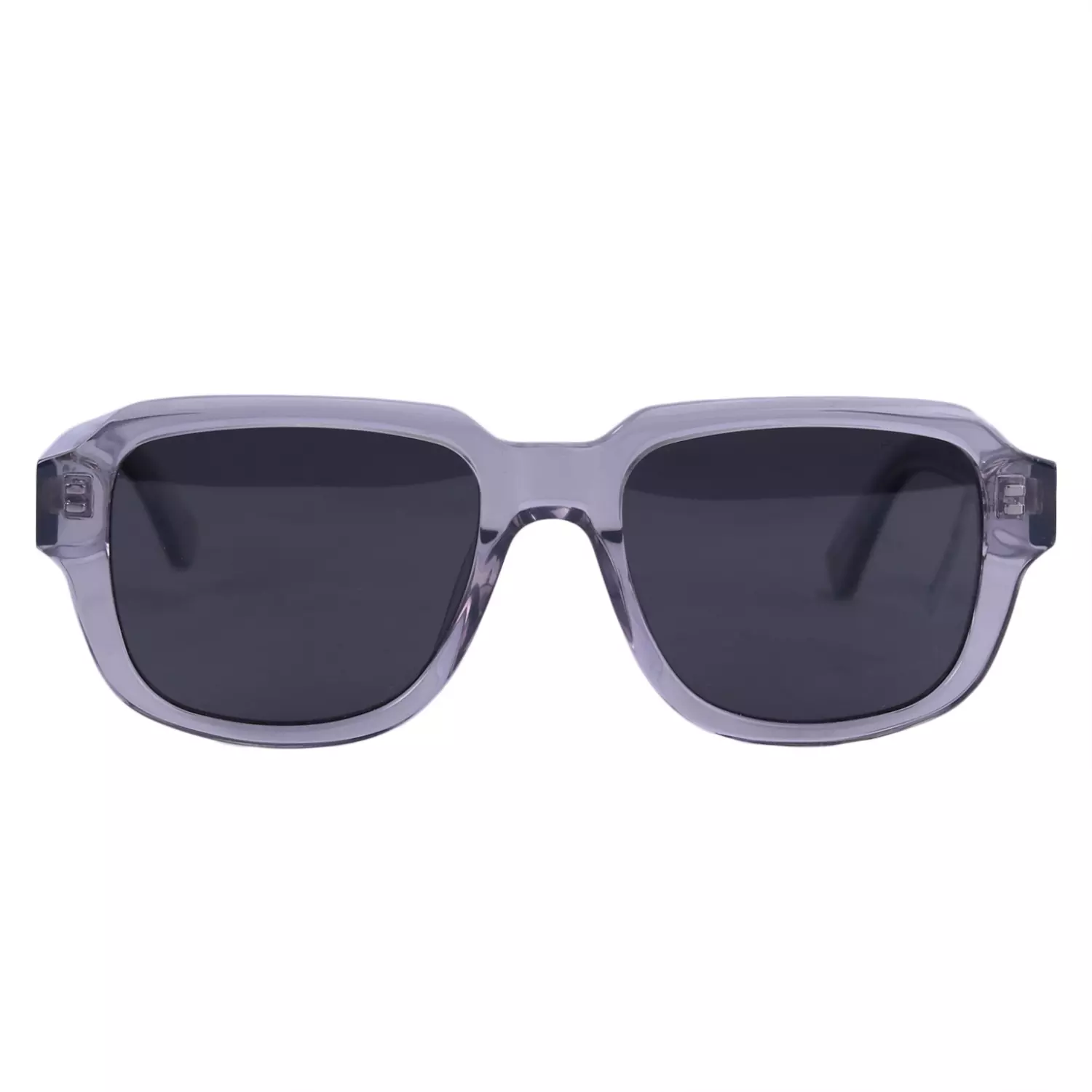 Police Sunglasses Code SPL 39.2(1) عینک آفتابی پلیس فریم مربع طوسی استیت SPL39/2