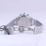 قفل ساعت مچی سیکو زنانه فلزی نقره ای صفحه قهوه ای L 7127/1