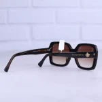 دسته عینک آفتابی زنانه تیفانی فریم مربع قهوه ای استیت TF 2335/3