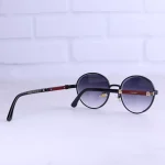 عینک آفتابی کارتیر فریم مشکی گرد 78002/1 - Image 3
