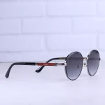 عینک آفتابی کارتیر فریم گرد نقره ای 78002/2 - Image 4