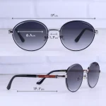 عینک آفتابی کارتیر فریم گرد نقره ای 78002/2 - Image 2
