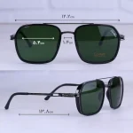 عینک آفتابی مردانه کارتیر مشکی عدسی سبز 8105/1 - Image 2