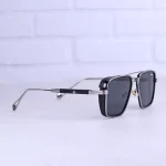 عینک آفتابی میباخ مردانه فریم مربع نقره ای 72379/2 - Image 3