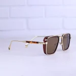 عینک آفتابی میباخ مردانه فریم مربع طلایی 72379/5 - Image 4