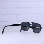 عینک آفتابی میباخ مردانه فریم مربع تمام مشکی 72394/1 - Image 3