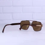 عینک آفتابی میباخ مردانه فریم مربع قهوه ای 72394/5 - Image 3