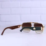عینک آفتابی میباخ مردانه فریم مربع طلایی 72399/5 - Image 3