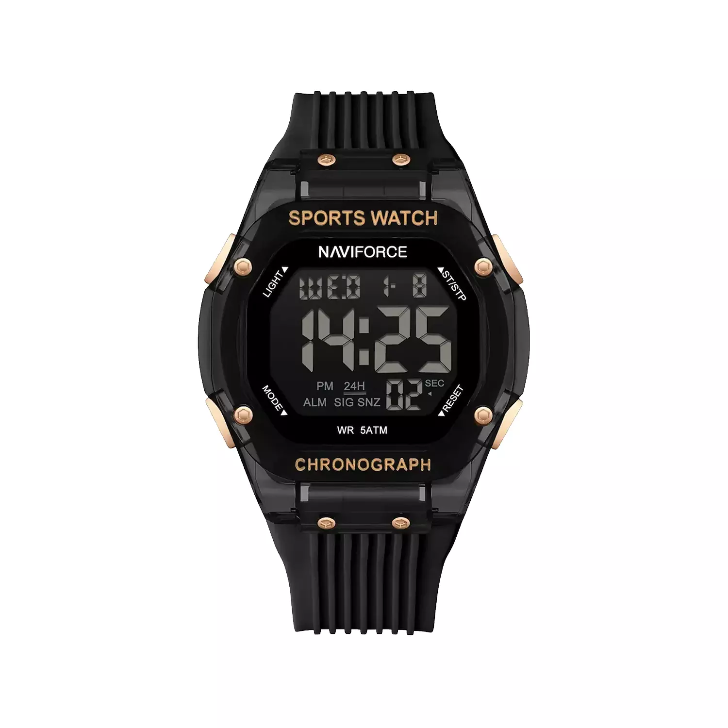 Naviforce-Watch-Code-NF7113-B.RG1_.webp ساعت مچی دیجیتالی نیوی فورس بند رابر مشکی NF7113-B.RG - Image 1