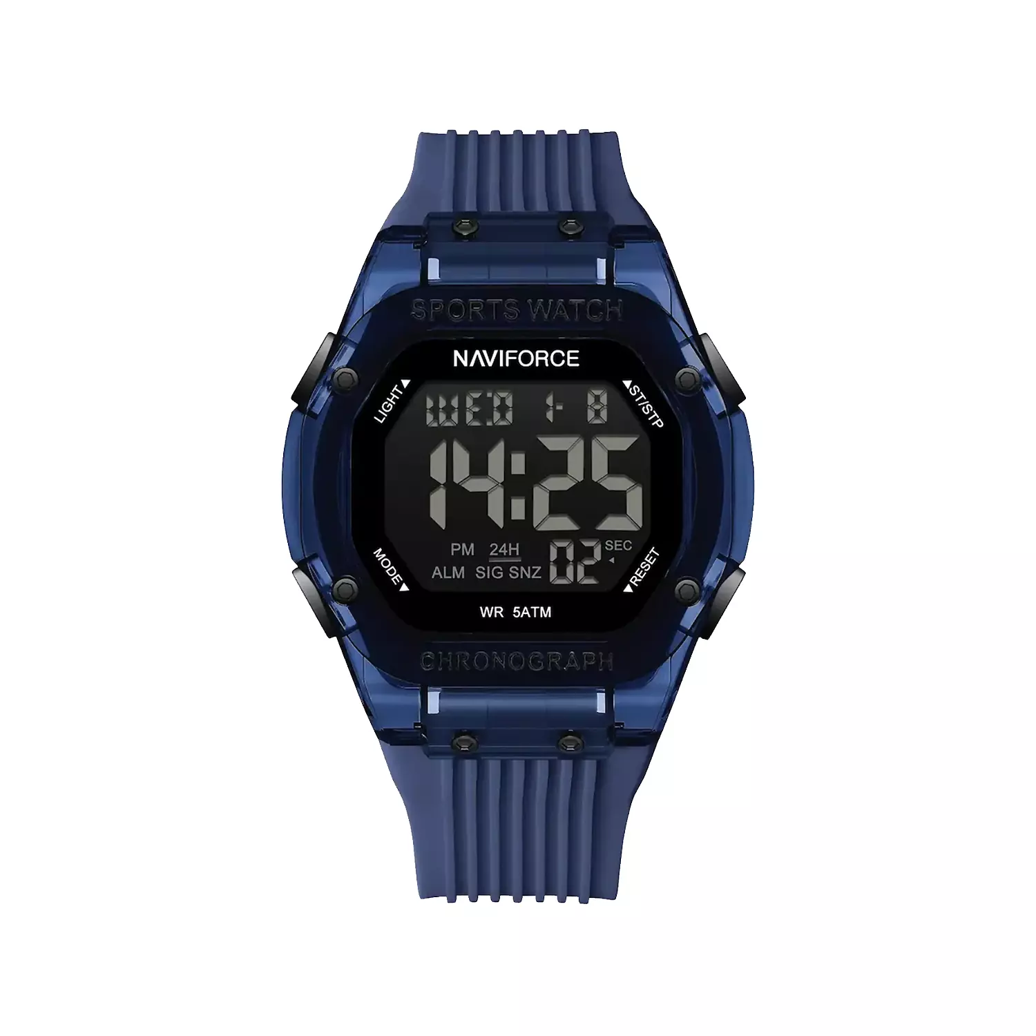 Naviforce-Watch-Code-NF7113-BE.BE1_.webp ساعت مچی نیوی فورس بند رابر آبی دیجیتالی NF7113-BE.BE - Image 1