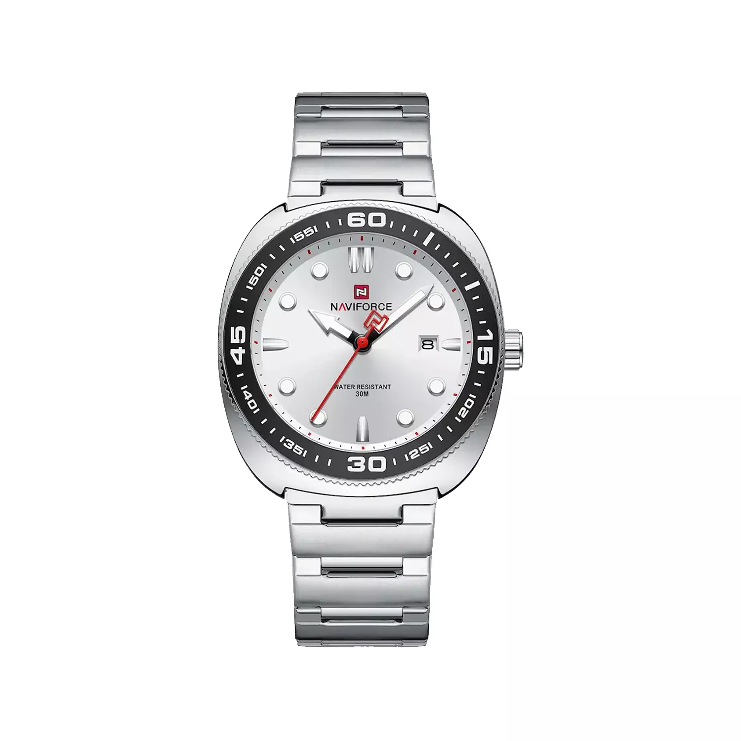 Naviforce-Watch-Code-NF9250-S.W.S1.webp ساعت مچی مردانه نیوی فورس فلزی نقره ای NF9250-S.W.S - Image 1