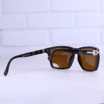عینک آفتابی پرسول فریم مربع قهوه ای P 03271/2 - Image 4