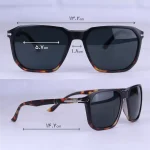 عینک آفتابی پرسول فریم مربع هاوانا P 03276/3 - Image 2