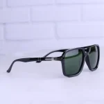 عینک آفتابی پرسول مردانه مشکی شیشه سبز P03277/2 - Image 4