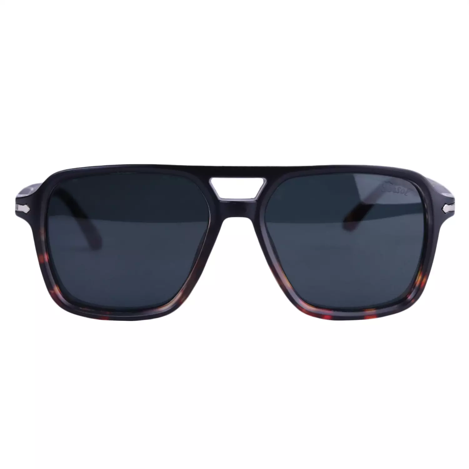 Persol-Sunglasses-Code-P-03277.41.webp عینک آفتابی پرسول مردانه فریم مربع پلنگی P03277/4 - Image 1