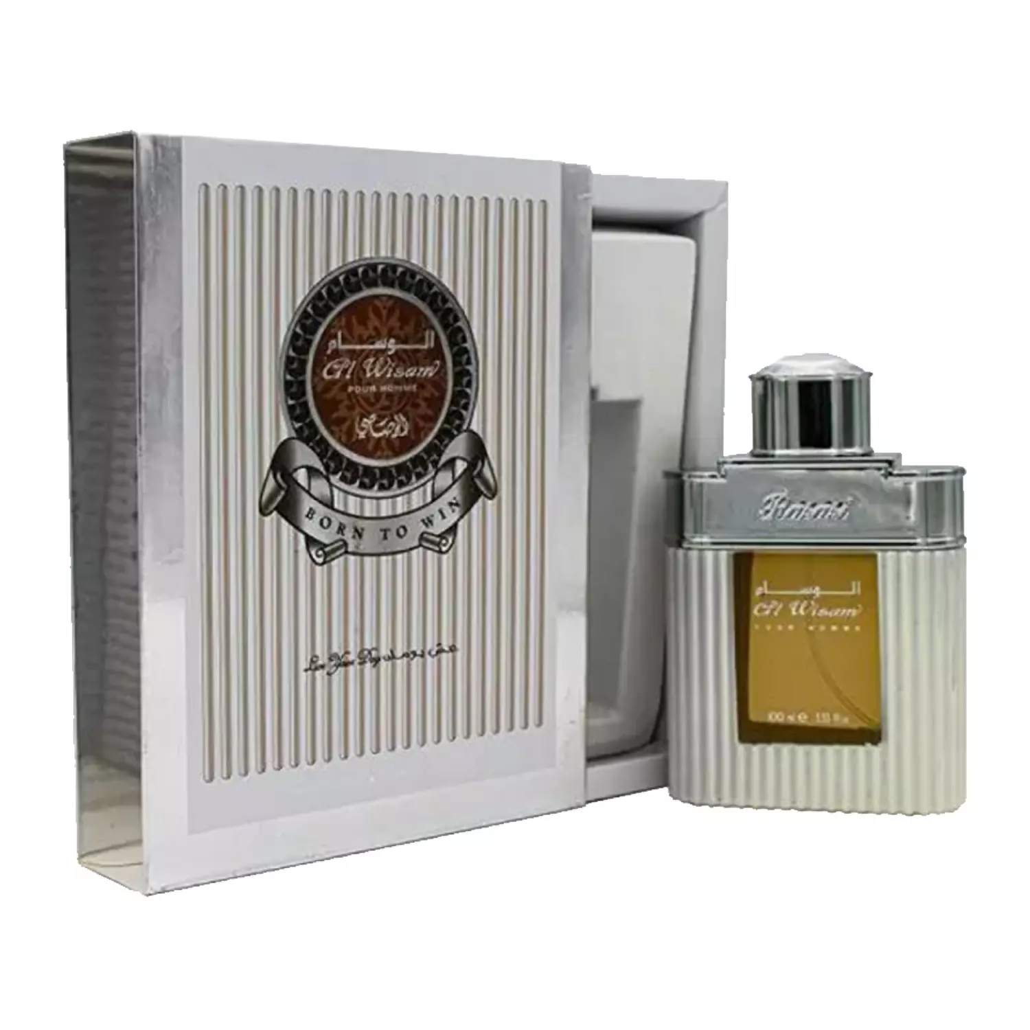 Rasasi-Perfume-AL-Wisam-pour-homme1.webp عطر ادکلن رصاصی الوسام مردانه 100 میل - Image 1