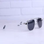عینک آفتابی ری بن فراری فریم مربع نقره ای C-306/3 - Image 4