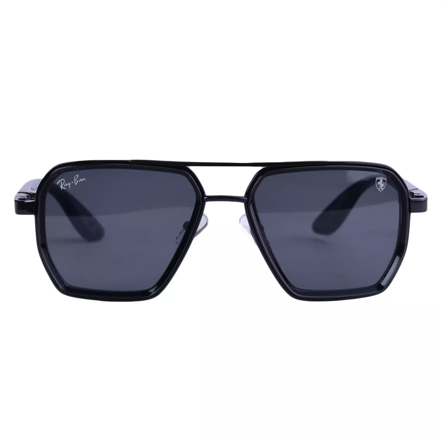 Ray-Ban-Ferrari-Sunglasses-Code-PG-1010.11.webp عینک آفتابی ری بن فراری فریم مشکی PG 1010/1 - Image 1