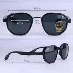 عینک آفتابی ری بن فراری فریم چندضلعی مشکی RB 3674/1 - Image 2
