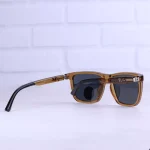 عینک آفتابی ری بن فریم مستطیل عسلی 8948/4 - Image 4