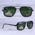 عینک آفتابی ری بن مردانه مشکی عدسی سبز RB 5658/3 - Image 2