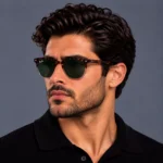 عینک آفتابی ری بن تمام فریم هاوانا عدسی سبز RB2197/4 - تصویر 5