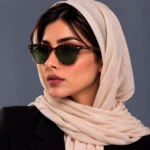 عینک آفتابی ری بن تمام فریم هاوانا عدسی سبز RB2197/4 - تصویر 6