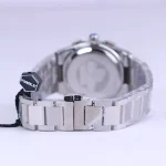 بند ساعت مچی زنانه ویمبرلی فلزی نقره ای صفحه تیفانی WB-SS325L-E
