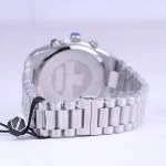 بند ساعت مچی مردانه ویمبرلی فلزی نقره ای صفحه تیفانی WB-SS435G-E