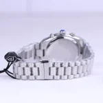 بند ساعت مچی زنانه ویمبرلی فلزی نقره ای صفحه تیفانی WB-SS435L-E
