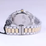 بند ساعت مچی زنانه ویمبرلی فلزی نقره ای طلایی WB-SS435L-Z