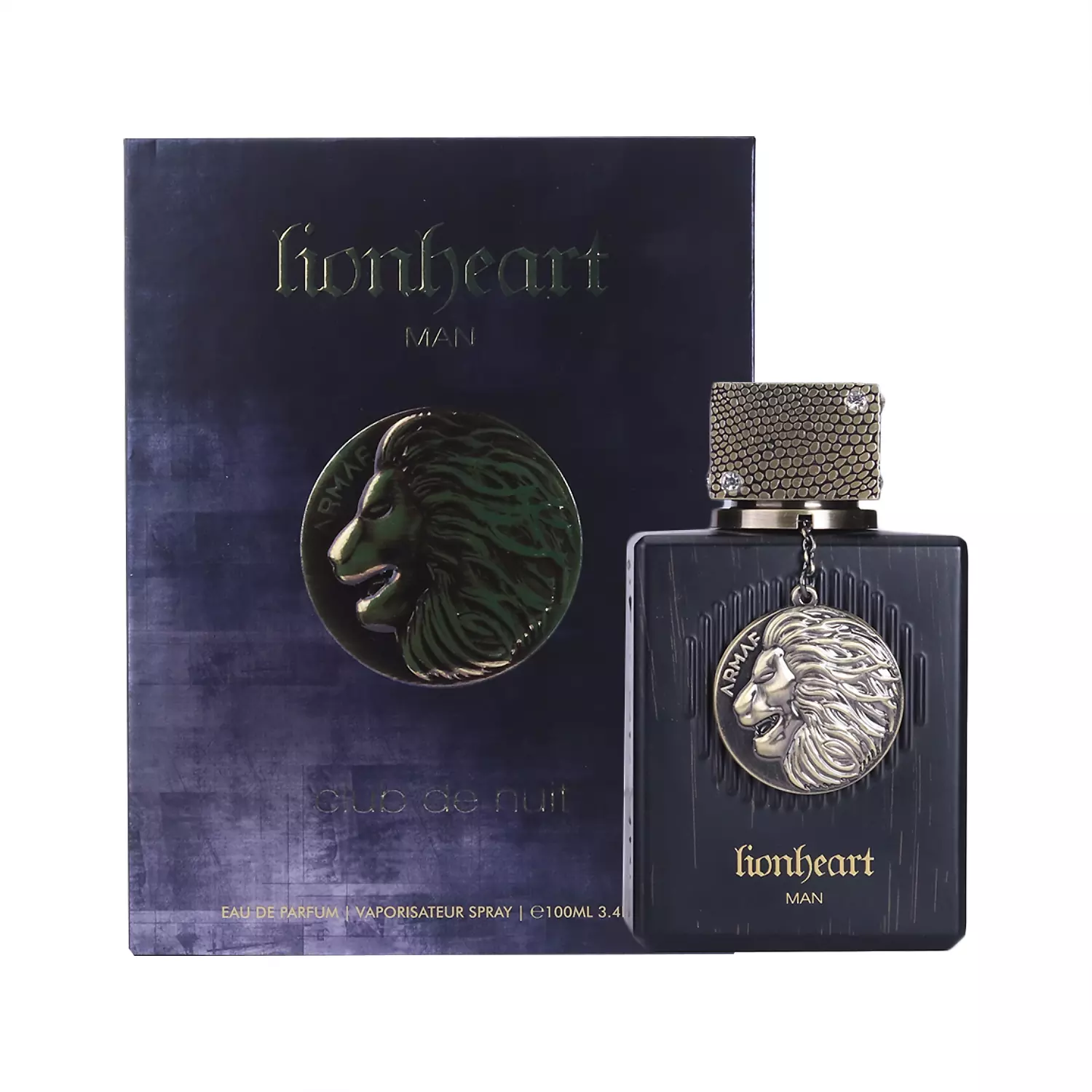 Armaf-Perfume-Club-De-Nuit-Lion-Heart-man1.webp عطر ادکلن آرماف کلاب د نویت لاین هارت من مردانه 100 میل - تصویر 1