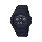 ساعت کاسیو جی شاک مردانه بند رابر مشکی دیجیتال DW-5900BB-1