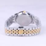 ساعت مچی سیتیزن زنانه فلزی نقره ای طلایی صفحه مشکی L 2364/10 - Image 3