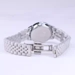 ساعت مچی سیتیزن زنانه فلزی نقره ای صفحه مشکی L 2364/12 - Image 2