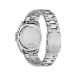ساعت مچی سیتیزن مردانه فلزی نقره ای صفحه سفید BF0581-54A - Image 2
