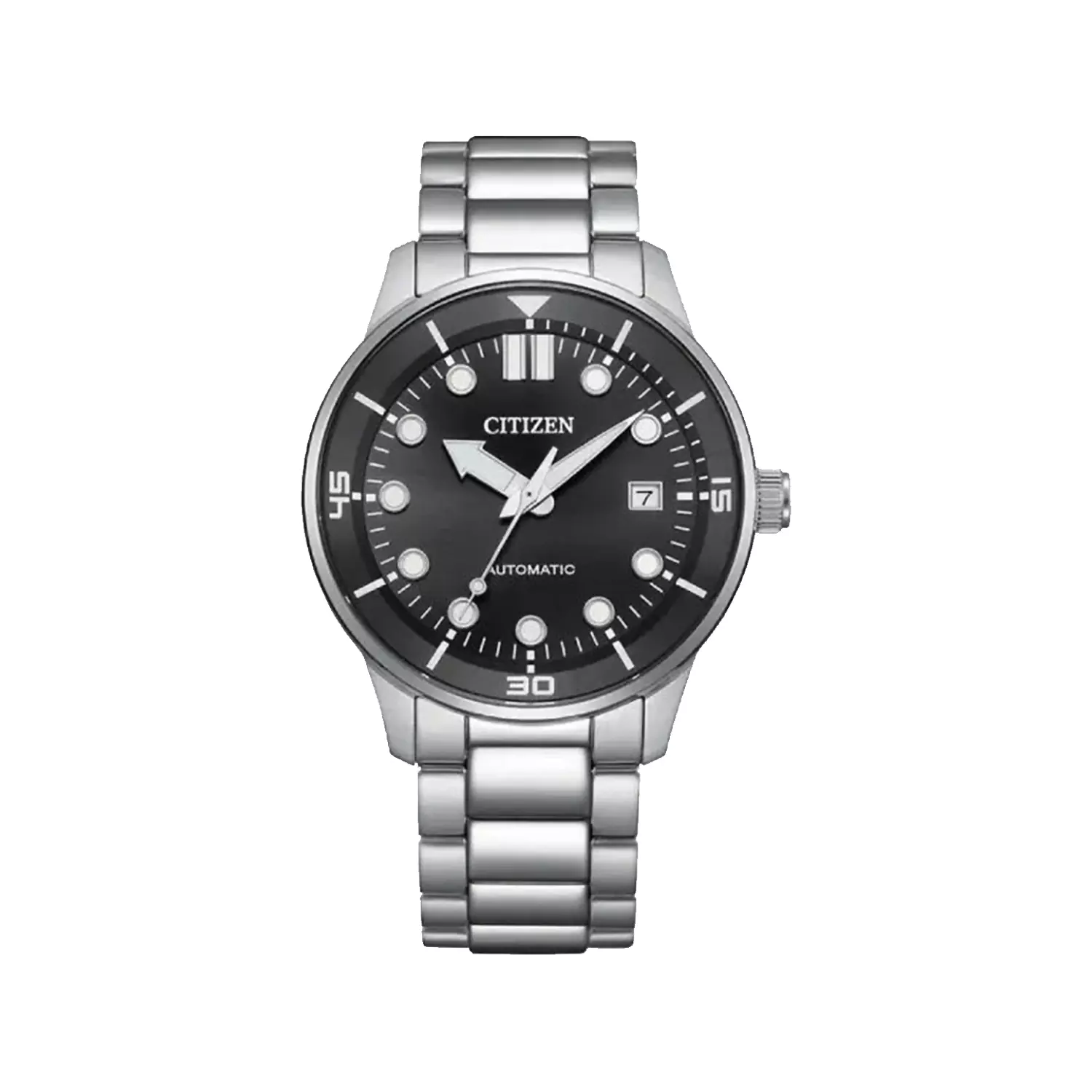 Citizen-Watch-Code-NJ0191-83E1.webp ساعت مچی سیتیزن مردانه فلزی صفحه مشکی اتوماتیک NJ0191-83E - Image 1